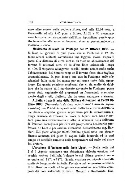 Bullettino del vulcanismo italiano periodico geologico ed archeologico per l'osservazione e la storia..