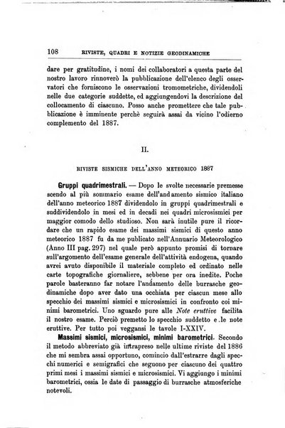 Bullettino del vulcanismo italiano periodico geologico ed archeologico per l'osservazione e la storia..