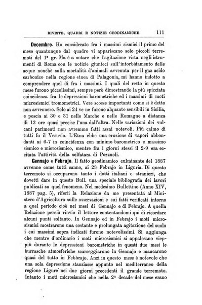 Bullettino del vulcanismo italiano periodico geologico ed archeologico per l'osservazione e la storia..