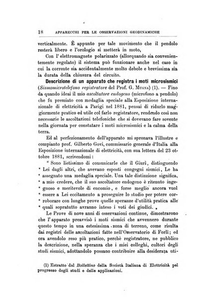 Bullettino del vulcanismo italiano periodico geologico ed archeologico per l'osservazione e la storia..