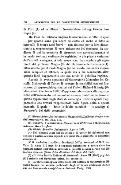 Bullettino del vulcanismo italiano periodico geologico ed archeologico per l'osservazione e la storia..