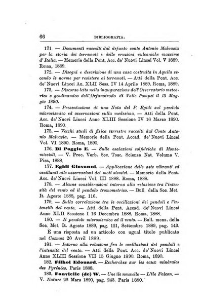 Bullettino del vulcanismo italiano periodico geologico ed archeologico per l'osservazione e la storia..