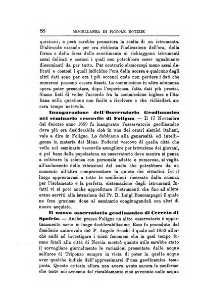 Bullettino del vulcanismo italiano periodico geologico ed archeologico per l'osservazione e la storia..