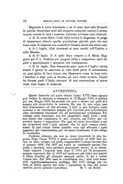 Bullettino del vulcanismo italiano periodico geologico ed archeologico per l'osservazione e la storia..