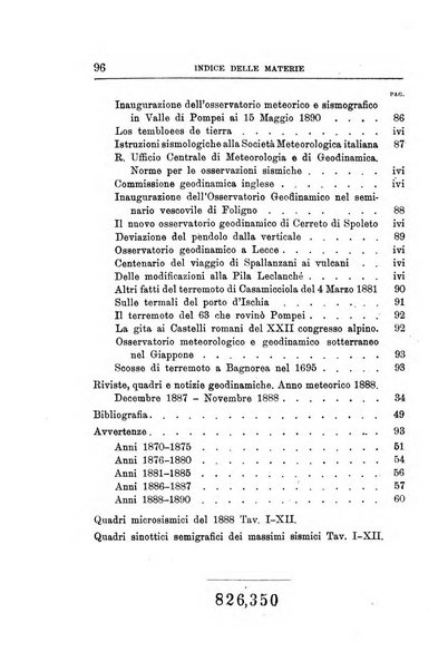 Bullettino del vulcanismo italiano periodico geologico ed archeologico per l'osservazione e la storia..