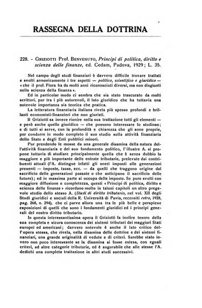 Diritto e pratica tributaria organo ufficiale della Associazione nazionale consulenti tributari