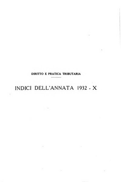 Diritto e pratica tributaria organo ufficiale della Associazione nazionale consulenti tributari