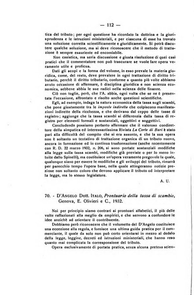 Diritto e pratica tributaria organo ufficiale della Associazione nazionale consulenti tributari