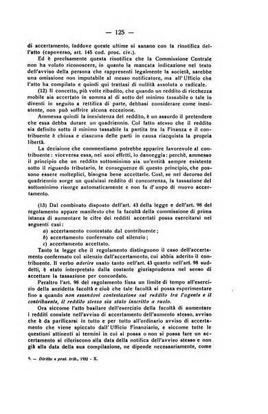 Diritto e pratica tributaria organo ufficiale della Associazione nazionale consulenti tributari