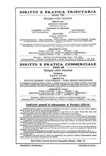 Diritto e pratica tributaria organo ufficiale della Associazione nazionale consulenti tributari