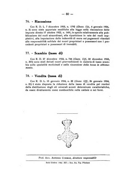 Diritto e pratica tributaria organo ufficiale della Associazione nazionale consulenti tributari