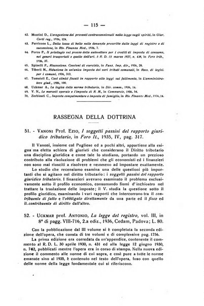 Diritto e pratica tributaria organo ufficiale della Associazione nazionale consulenti tributari