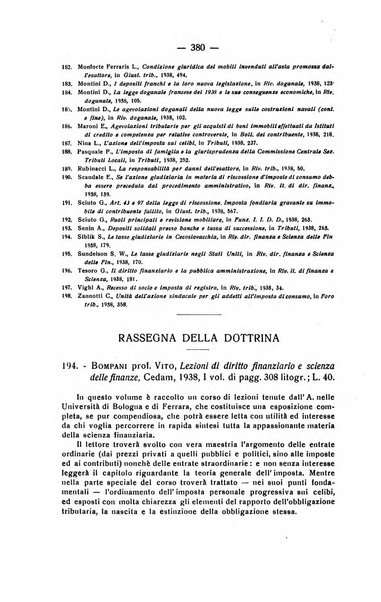 Diritto e pratica tributaria organo ufficiale della Associazione nazionale consulenti tributari