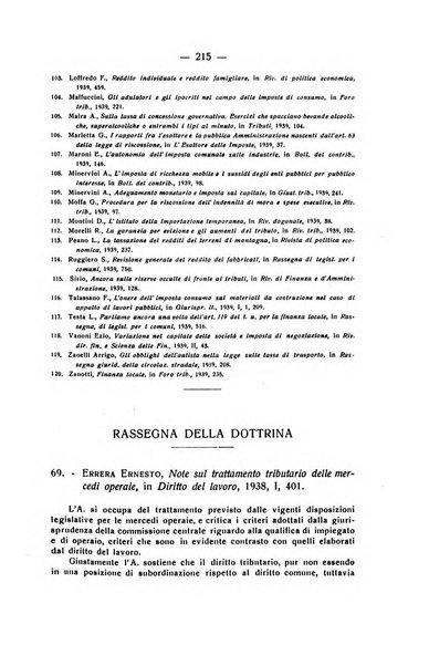 Diritto e pratica tributaria organo ufficiale della Associazione nazionale consulenti tributari