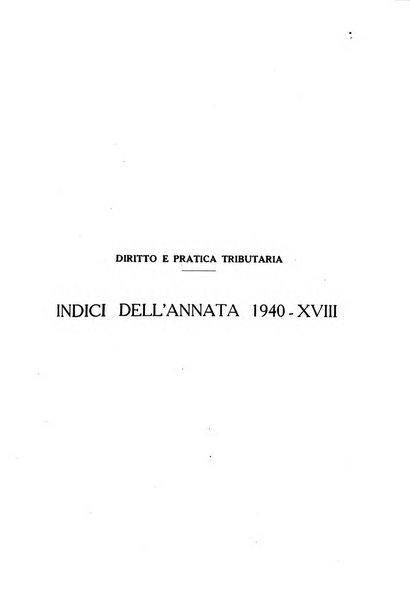 Diritto e pratica tributaria organo ufficiale della Associazione nazionale consulenti tributari