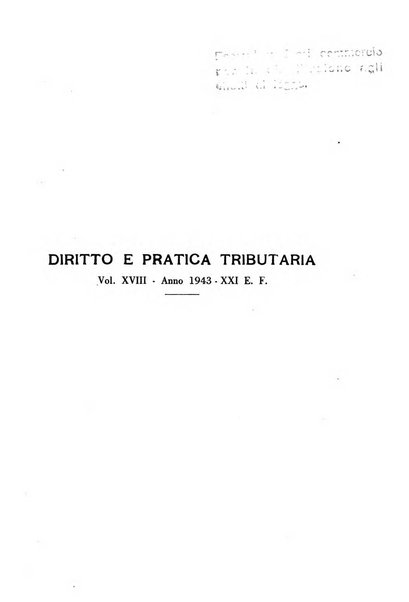 Diritto e pratica tributaria organo ufficiale della Associazione nazionale consulenti tributari