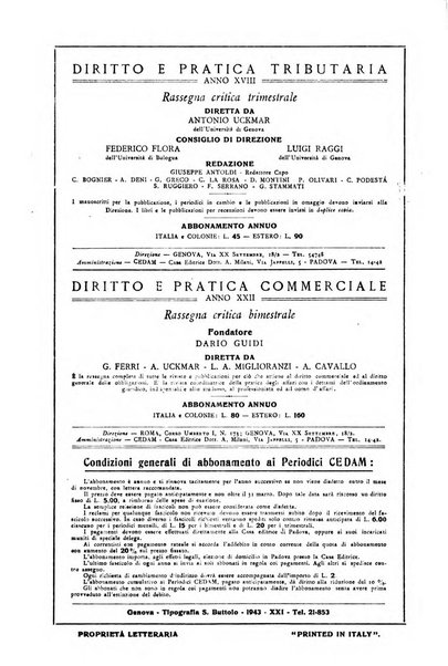 Diritto e pratica tributaria organo ufficiale della Associazione nazionale consulenti tributari