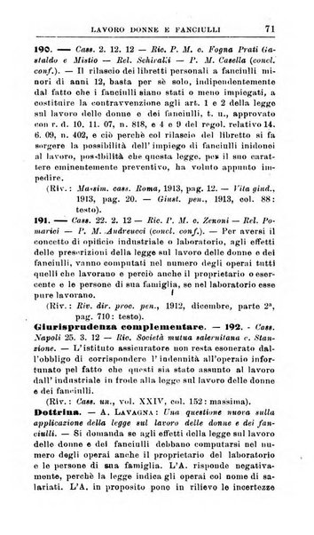 Il dizionario penale rassegna completa di giurisprudenza e dottrina. Parte seconda, Leggi speciali