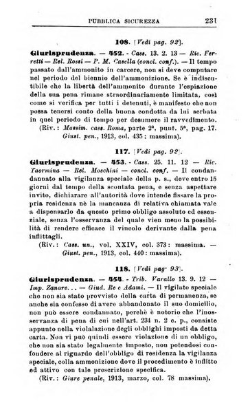 Il dizionario penale rassegna completa di giurisprudenza e dottrina. Parte seconda, Leggi speciali