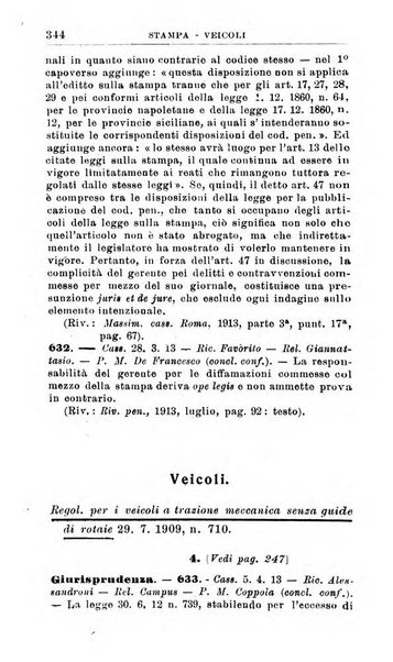 Il dizionario penale rassegna completa di giurisprudenza e dottrina. Parte seconda, Leggi speciali