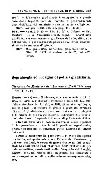 Il dizionario penale rassegna completa di giurisprudenza e dottrina. Parte seconda, Leggi speciali