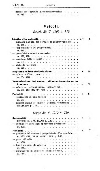 Il dizionario penale rassegna completa di giurisprudenza e dottrina. Parte seconda, Leggi speciali