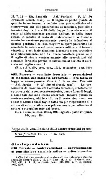 Il dizionario penale rassegna completa di giurisprudenza e dottrina. Parte seconda, Leggi speciali