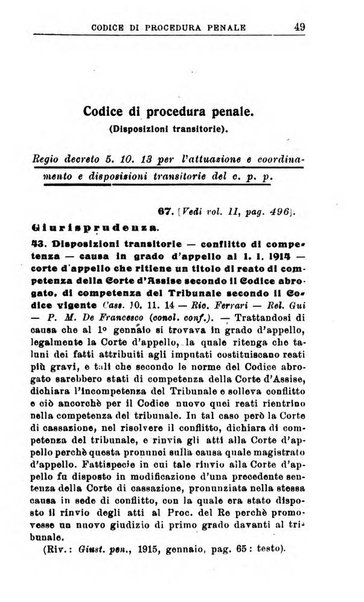 Il dizionario penale rassegna completa di giurisprudenza e dottrina. Parte seconda, Leggi speciali