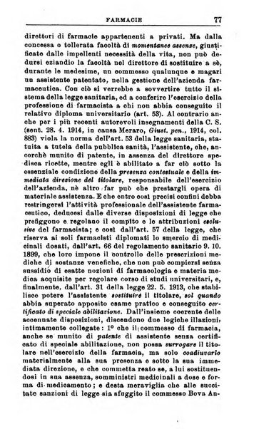 Il dizionario penale rassegna completa di giurisprudenza e dottrina. Parte seconda, Leggi speciali