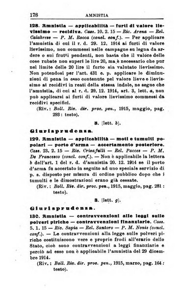 Il dizionario penale rassegna completa di giurisprudenza e dottrina. Parte seconda, Leggi speciali