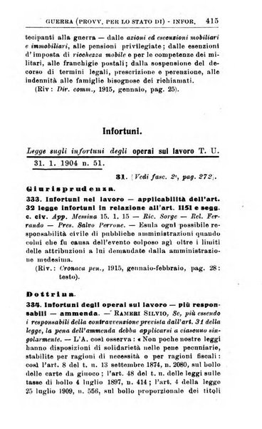 Il dizionario penale rassegna completa di giurisprudenza e dottrina. Parte seconda, Leggi speciali