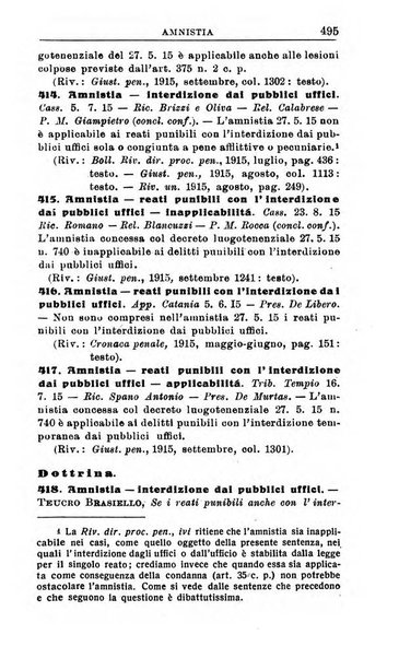 Il dizionario penale rassegna completa di giurisprudenza e dottrina. Parte seconda, Leggi speciali