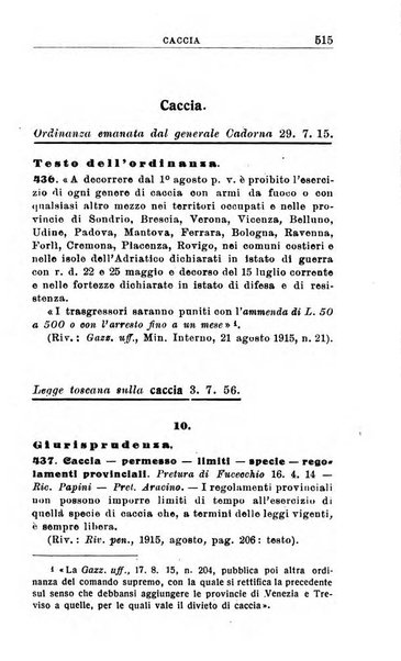 Il dizionario penale rassegna completa di giurisprudenza e dottrina. Parte seconda, Leggi speciali