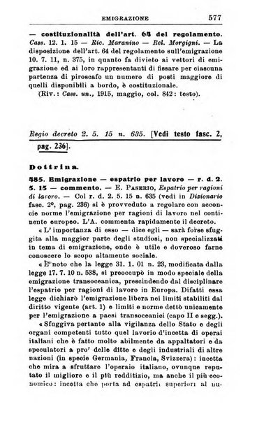 Il dizionario penale rassegna completa di giurisprudenza e dottrina. Parte seconda, Leggi speciali