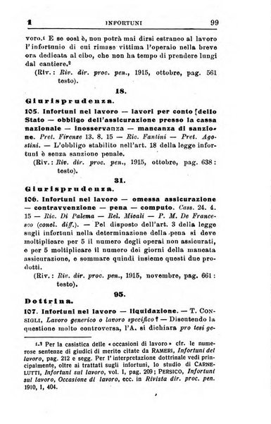 Il dizionario penale rassegna completa di giurisprudenza e dottrina. Parte seconda, Leggi speciali