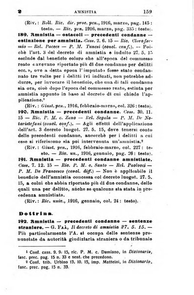 Il dizionario penale rassegna completa di giurisprudenza e dottrina. Parte seconda, Leggi speciali