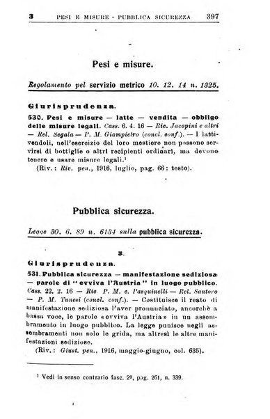 Il dizionario penale rassegna completa di giurisprudenza e dottrina. Parte seconda, Leggi speciali