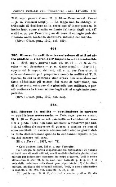 Il dizionario penale rassegna completa di giurisprudenza e dottrina. Parte seconda, Leggi speciali