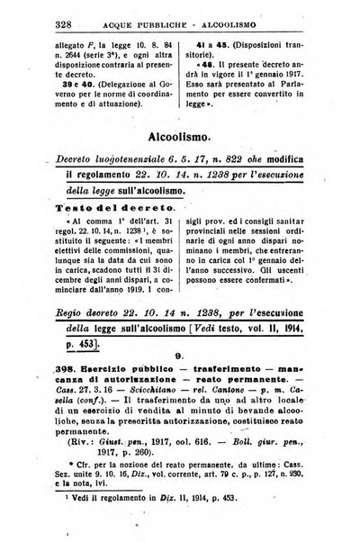 Il dizionario penale rassegna completa di giurisprudenza e dottrina. Parte seconda, Leggi speciali