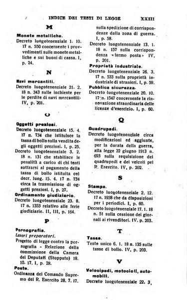 Il dizionario penale rassegna completa di giurisprudenza e dottrina. Parte seconda, Leggi speciali