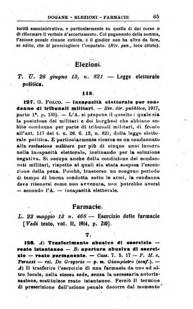 Il dizionario penale rassegna completa di giurisprudenza e dottrina. Parte seconda, Leggi speciali