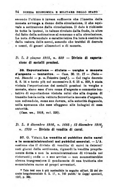 Il dizionario penale rassegna completa di giurisprudenza e dottrina. Parte seconda, Leggi speciali