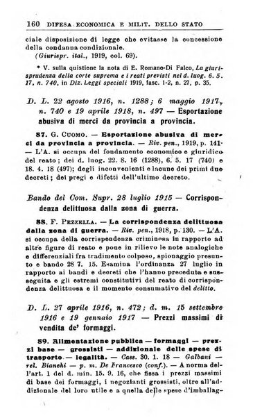 Il dizionario penale rassegna completa di giurisprudenza e dottrina. Parte seconda, Leggi speciali