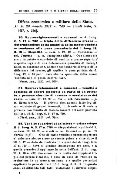 Il dizionario penale rassegna completa di giurisprudenza e dottrina. Parte seconda, Leggi speciali