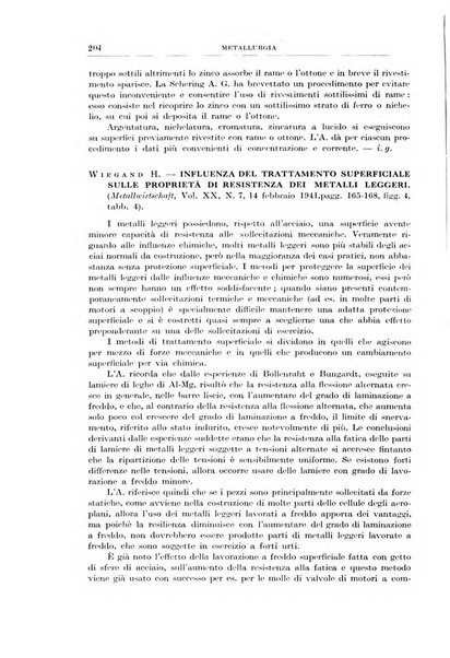 Rassegna della stampa tecnica tedesca