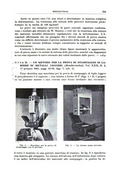 Rassegna della stampa tecnica tedesca