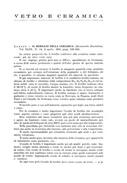 Rassegna della stampa tecnica tedesca