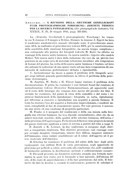 Rassegna della stampa tecnica tedesca