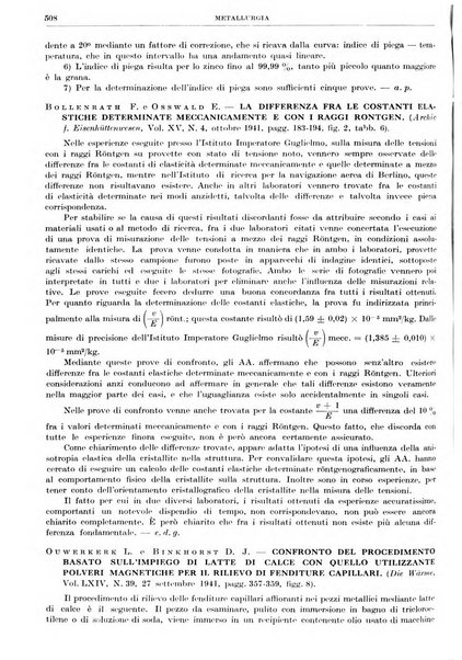 Rassegna della stampa tecnica tedesca