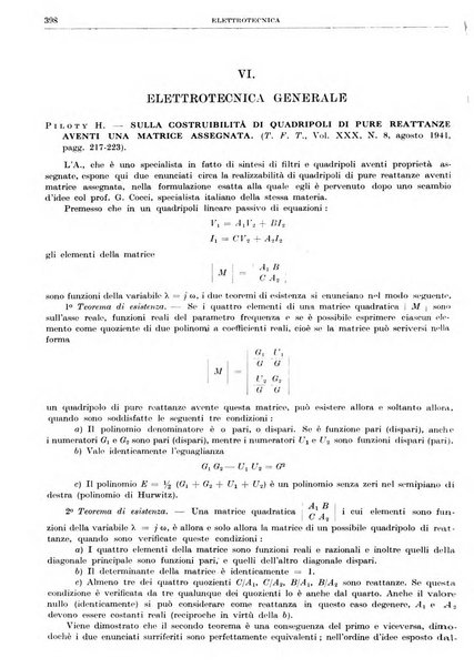 Rassegna della stampa tecnica tedesca